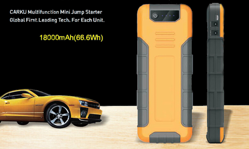 CARKU 18000mAh auto battery jump starter