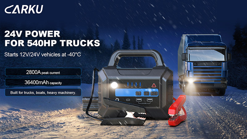 Professional car jump starter