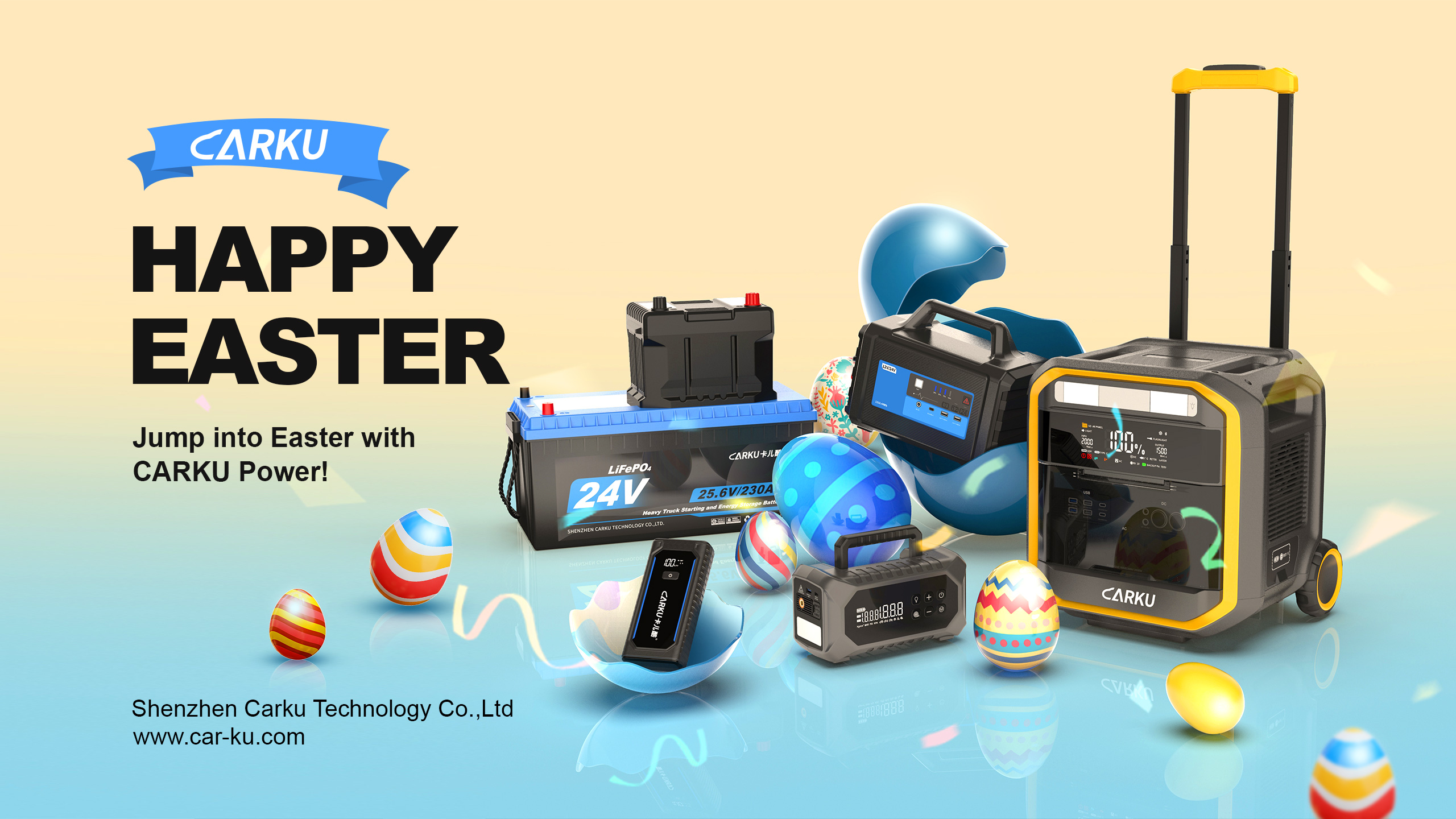 Wishing You a Joyful and Energized Easter – From All of Us at CARKU