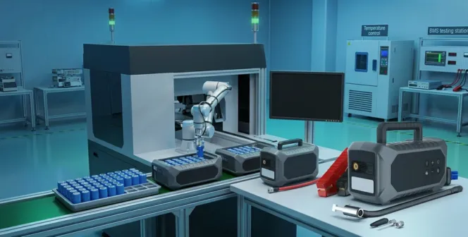 Why Manufacturing Consistency Defines the Next Generation of Jump Starters