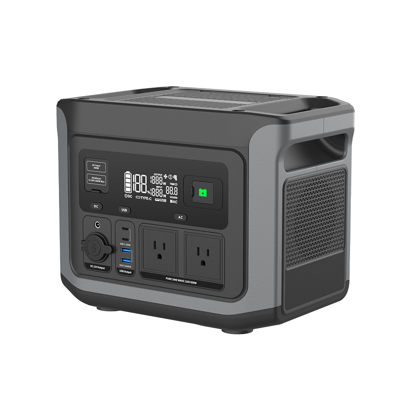 460.8Wh/600W Portable Power Station