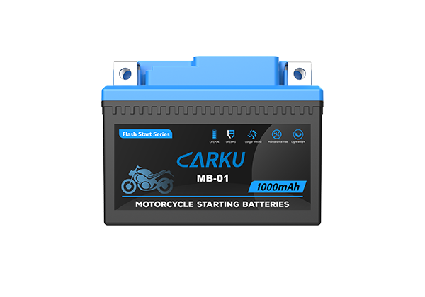 CARKU lifepo4 lithium battery for motorcycle