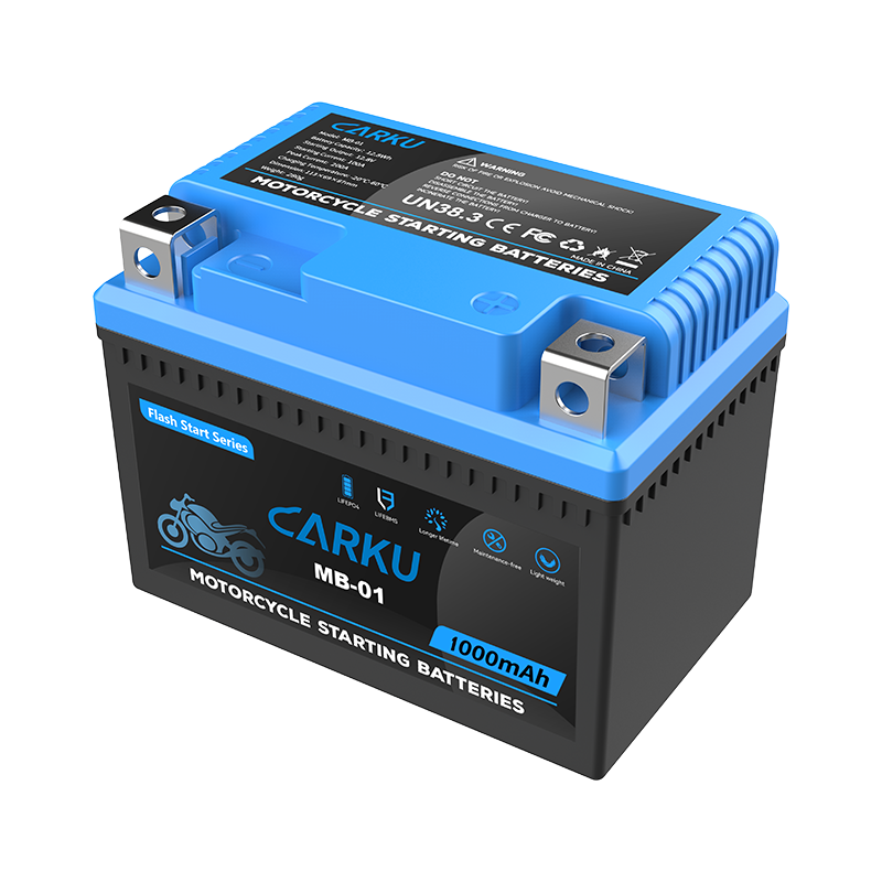 CARKU lifepo4 lithium battery for motorcycle