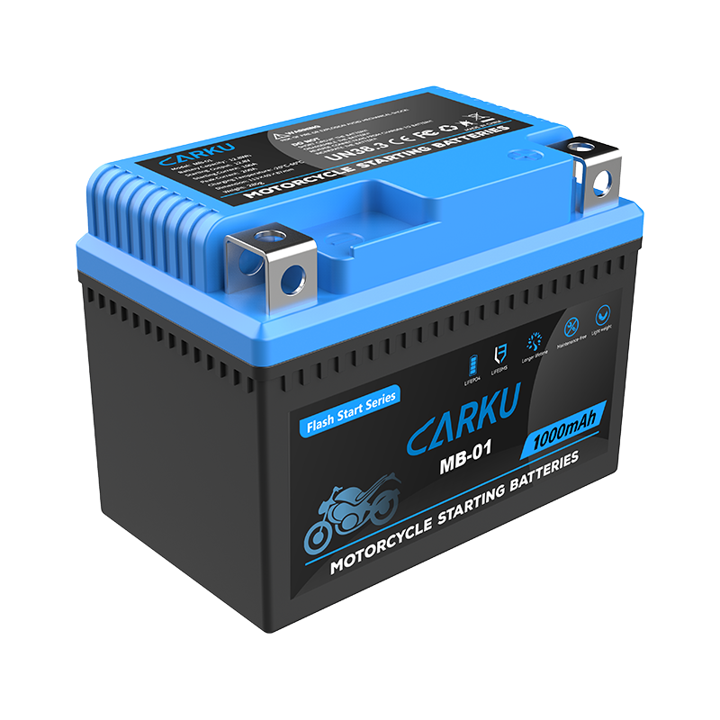 CARKU lifepo4 lithium battery for motorcycle