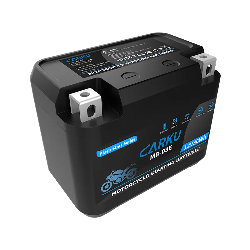 CARKU 12V Starting Battery for Motorcycles