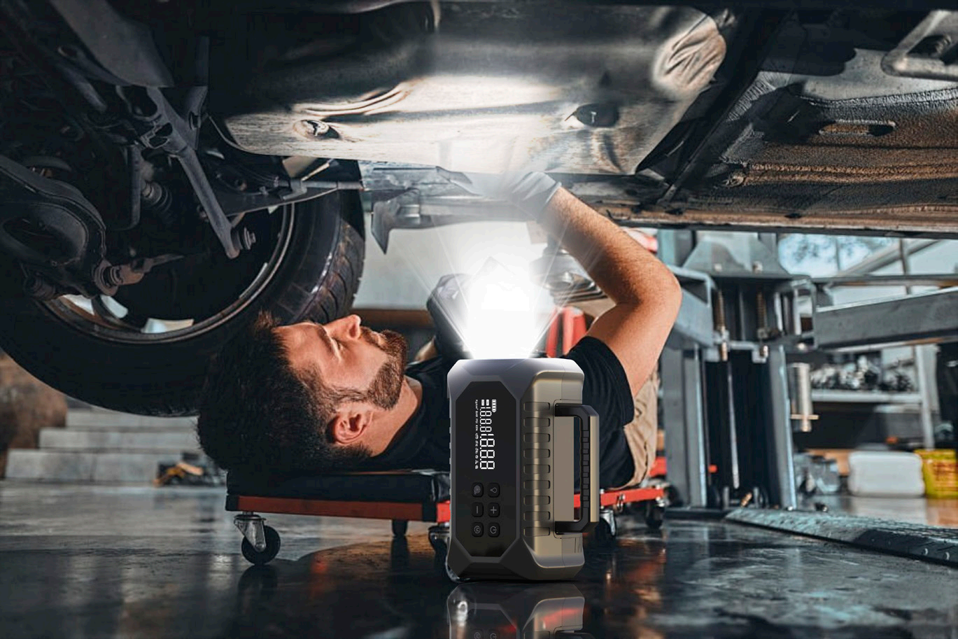 The applications of Car jump starter JS-558
