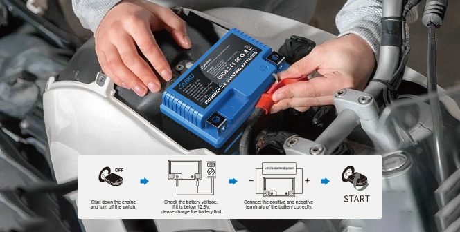 The types of 12v motorcycle battery 