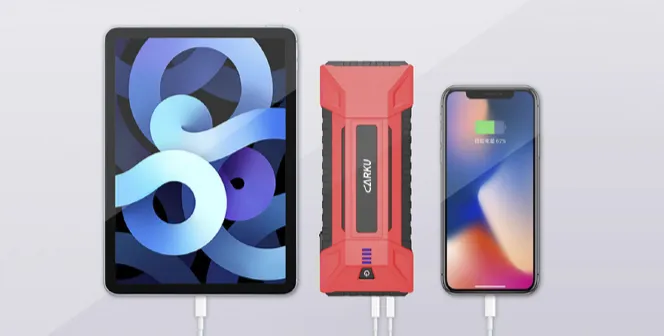 12-Month Standby Power – Reliable Sodium-Ion Jump Starter Always Ready