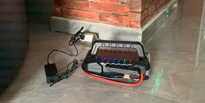 Fast Charging – Full Power in Under 4 Hours