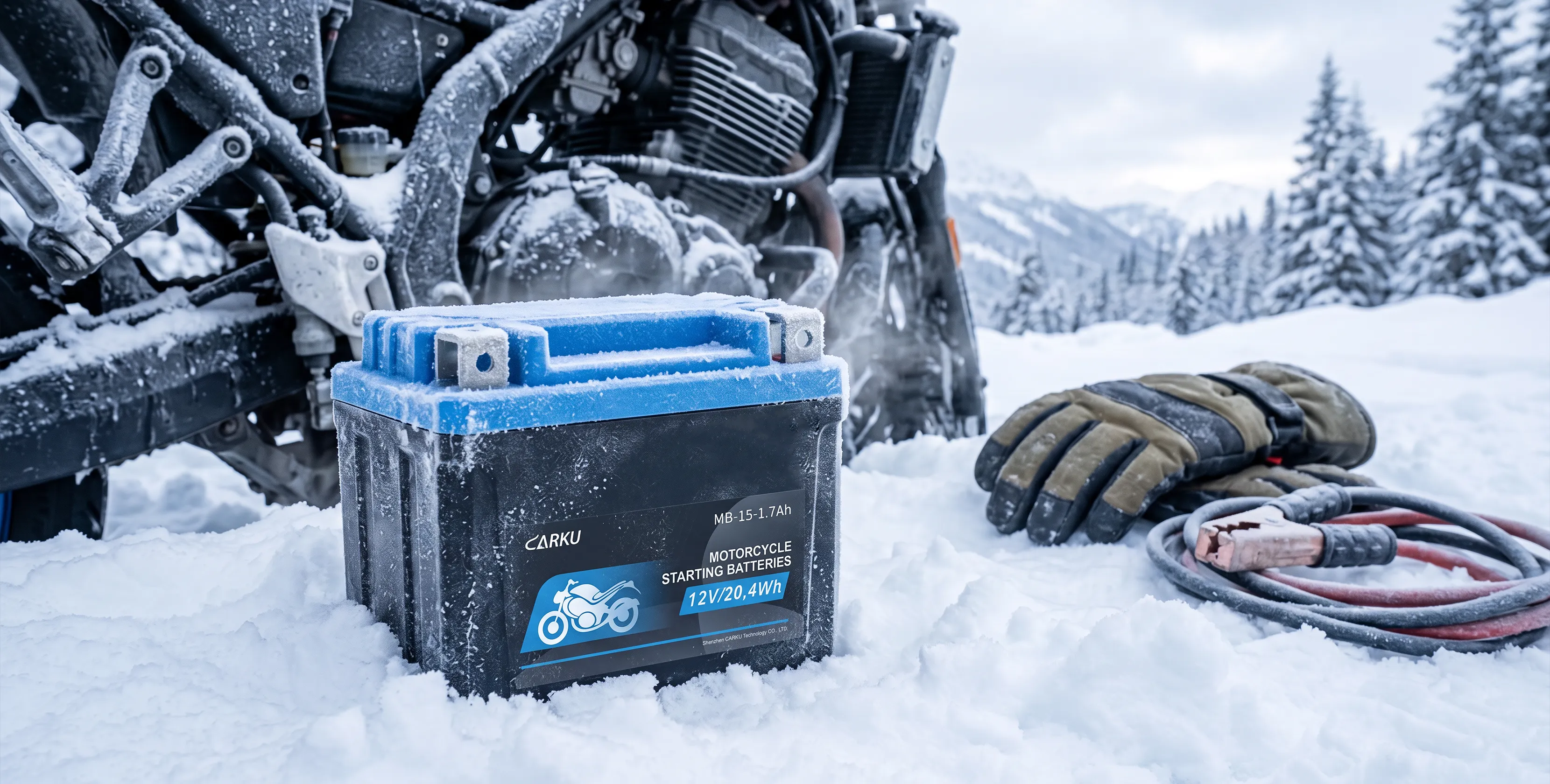 Dependable Cold-Weather Starting with 12V Sodium-ion Starting Battery