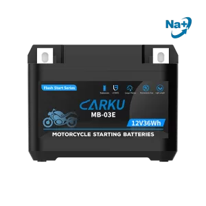 CARKU 12V Starting Battery for Motorcycles