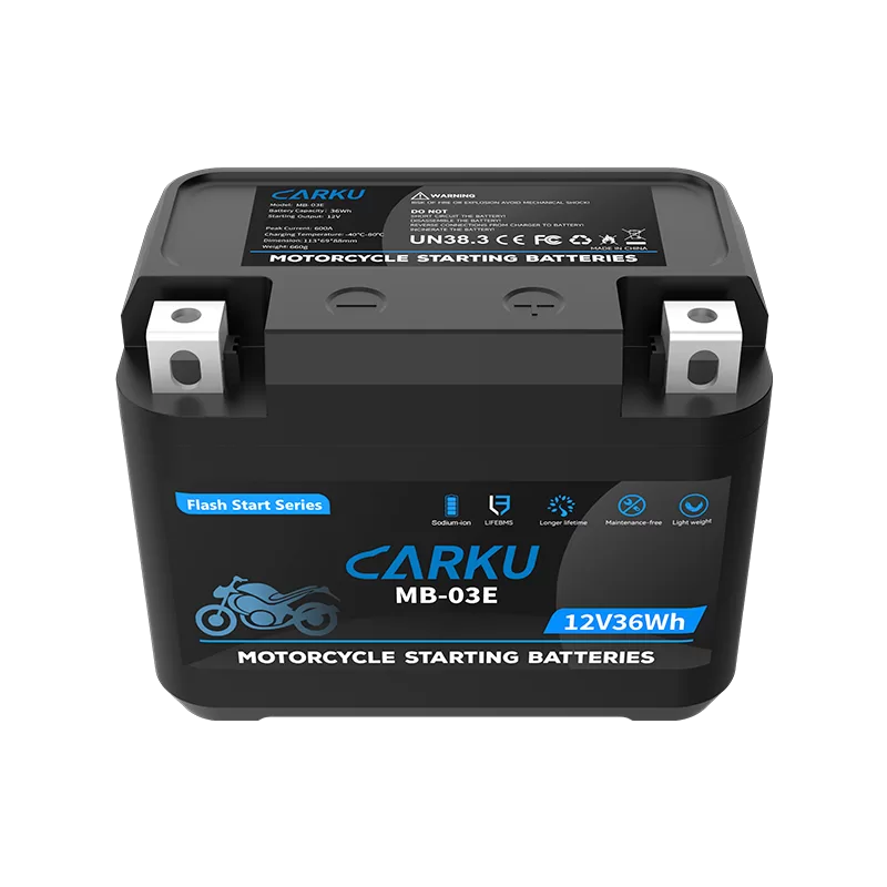 CARKU 12V Starting Battery for Motorcycles