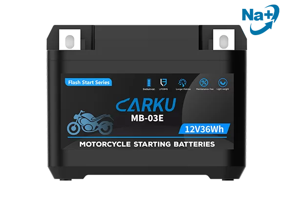 CARKU 12V Starting Battery for Motorcycles