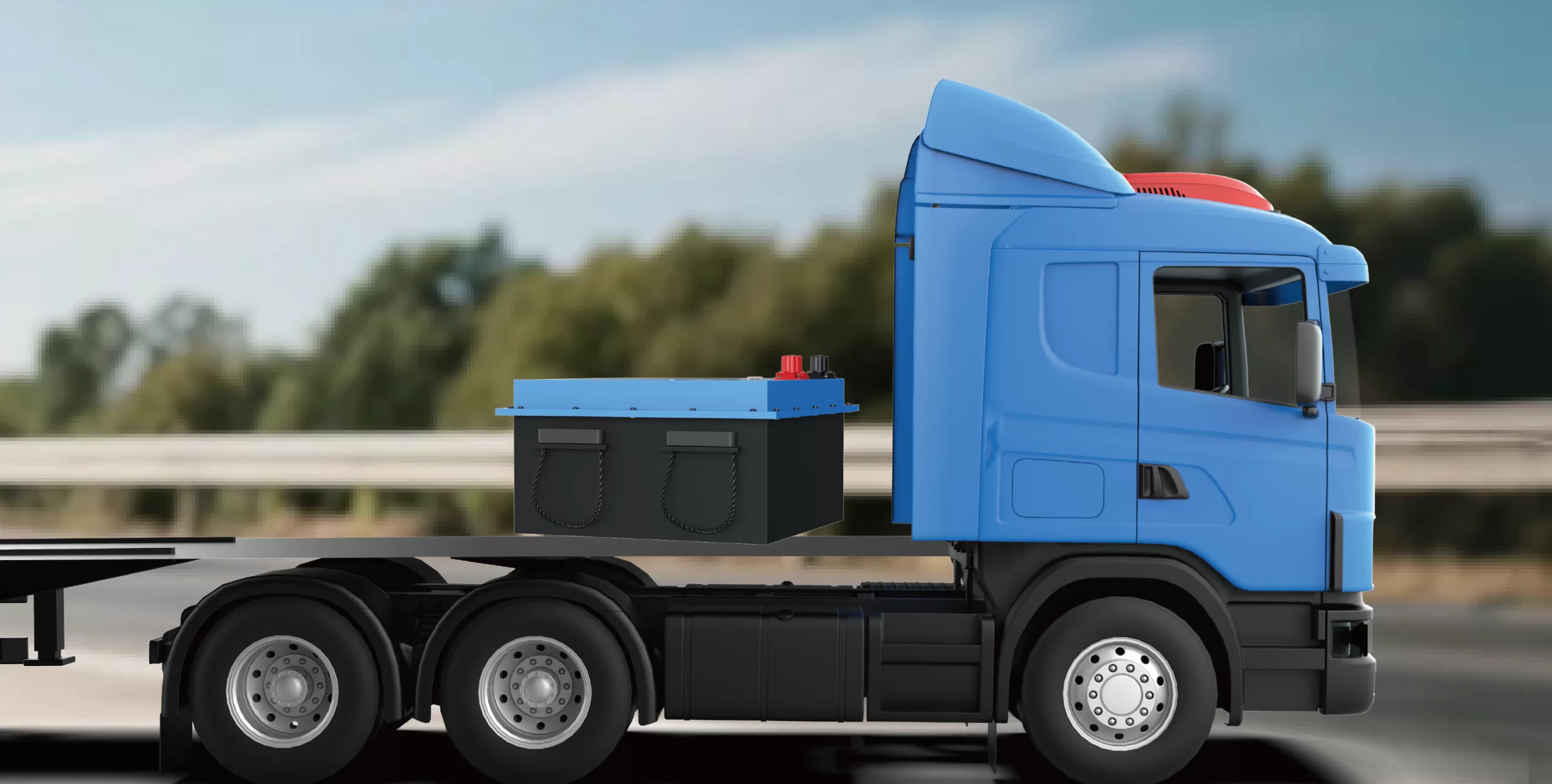 CB36 24V lithium dual-purpose battery for truck starts and onboard equipment