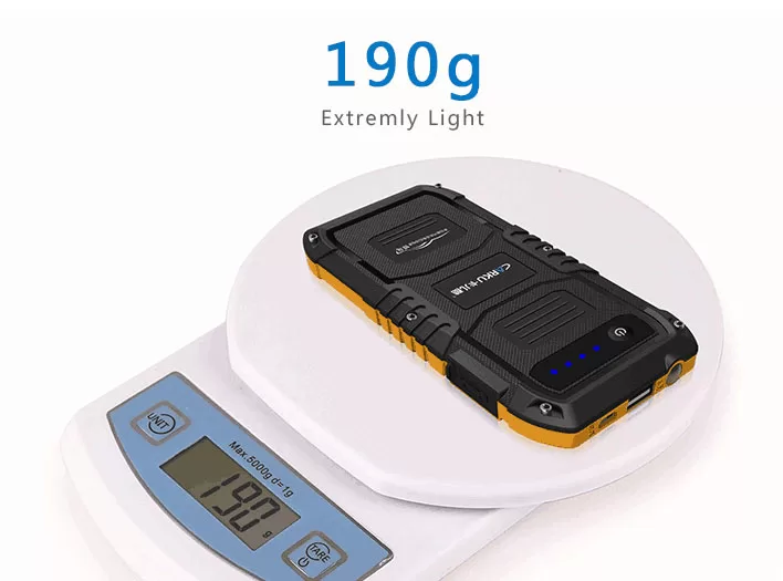 emergency jump starter tool weight only 190g