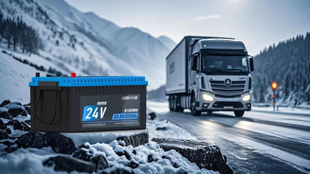 truck starting battery