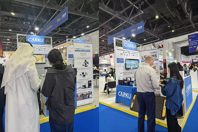 CARKU Showcases Advanced Jump Starter Solutions at Middle East Energy 2025