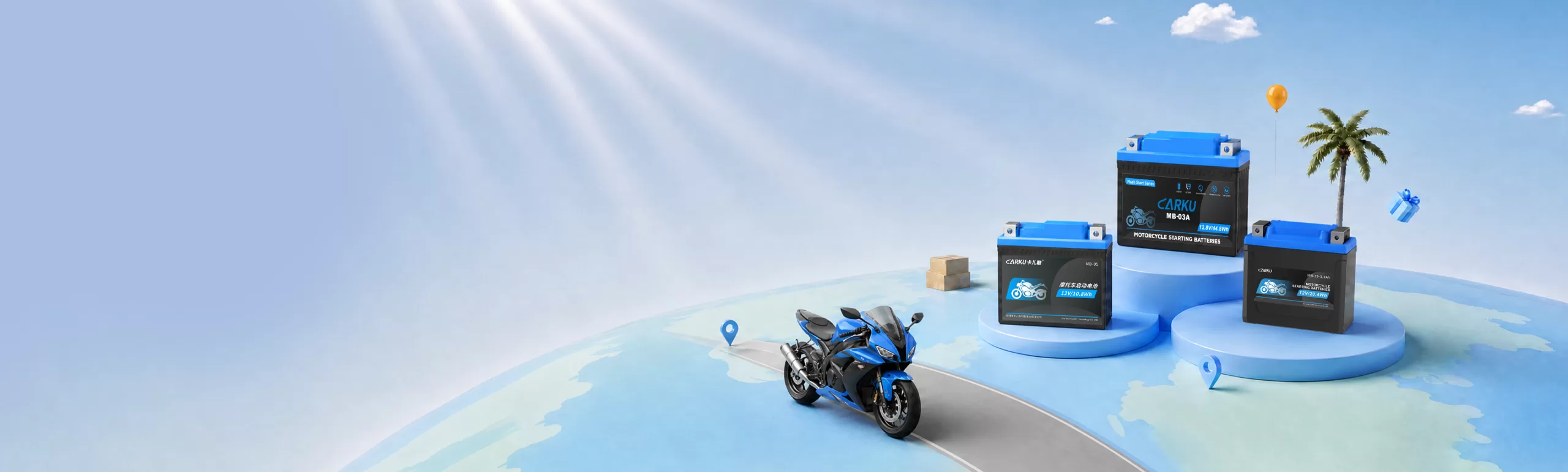 Motorcycle Starting battery Banner_desktop
