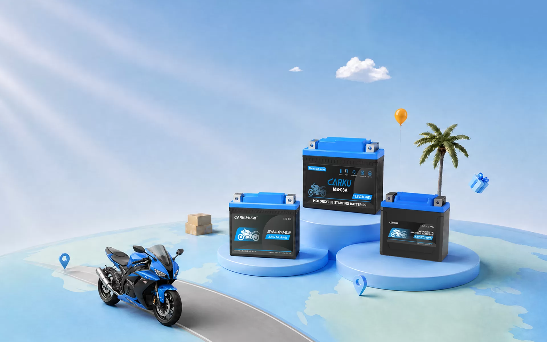 Motorcycle Starting battery Banner_mobile